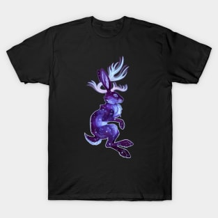 Space Jackalope (Purple) T-Shirt